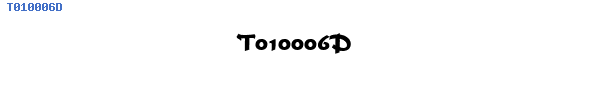 Fuente T010006D.TTF