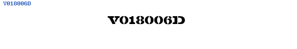 Fuente V018006D.TTF