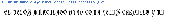 Fuente Wadellcaps.ttf