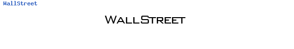 Fuente WallStreet.ttf