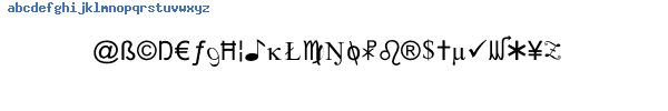 Fuente X-Cryption.ttf