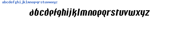 Fuente Y2K Analog Legacy Italic.ttf