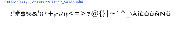 Fuente bgothm.ttf