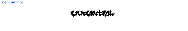 Fuente cancontrol.TTF