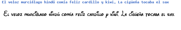 Fuente waltograph42.ttf