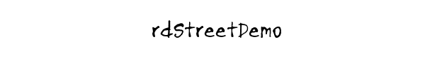 Fuente 23rdStreetDemo.ttf