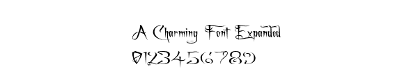 Fuente A Charming Font Expanded.TTF