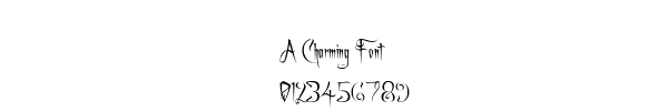 Fuente A Charming Font.TTF