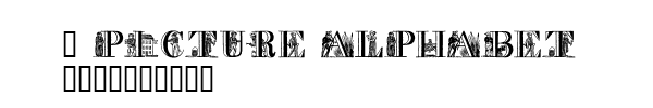 Fuente A picture alphabet.ttf