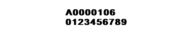 Fuente A0000106.TTF