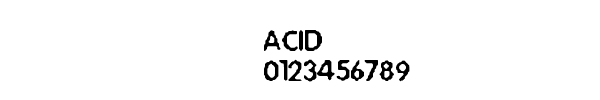 Fuente ACID.TTF