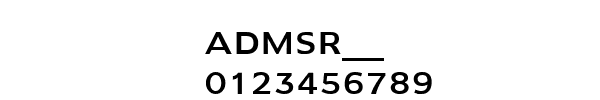Fuente ADMSR___.TTF