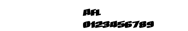 Fuente AFL.TTF