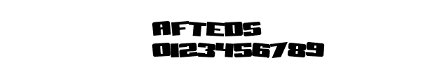 Fuente AFTEDS.TTF