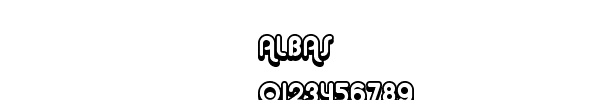 Fuente ALBAS.TTF