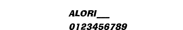Fuente ALORI___.TTF