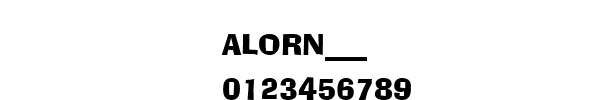 Fuente ALORN___.TTF