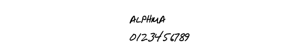 Fuente ALPHMA.TTF