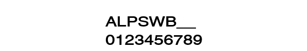 Fuente ALPSWB__.TTF