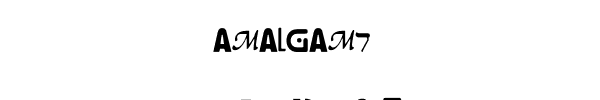 Fuente AMALGAM7.TTF