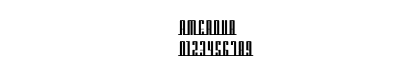 Fuente AMERDUB.TTF