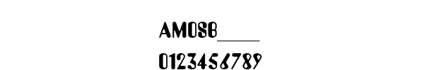 Fuente AMOSB___.TTF