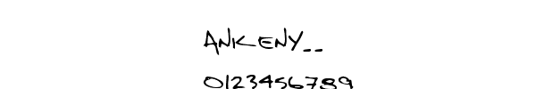 Fuente ANKENY__.TTF