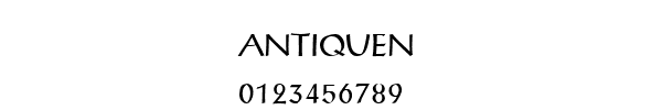 Fuente ANTIQUEN.TTF