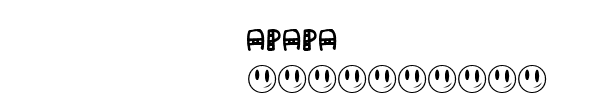 Fuente APAPA.TTF