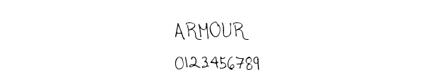 Fuente ARMOUR.TTF