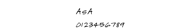 Fuente ASA.TTF