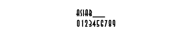 Fuente ASIAB___.TTF