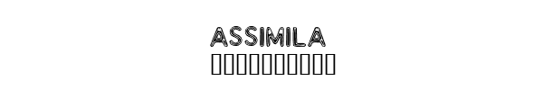 Fuente ASSIMILA.TTF