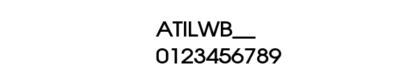 Fuente ATILWB__.TTF