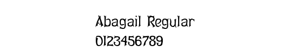 Fuente Abagail Regular.ttf