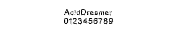 Fuente AcidDreamer.ttf