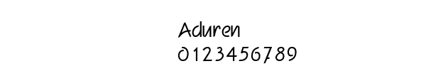 Fuente Aduren.ttf