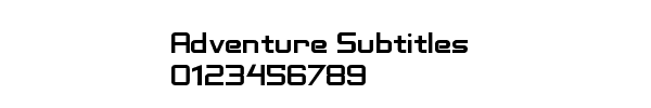 Fuente Adventure Subtitles.ttf