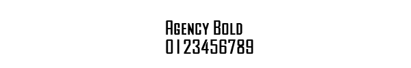 Fuente Agency Bold.ttf
