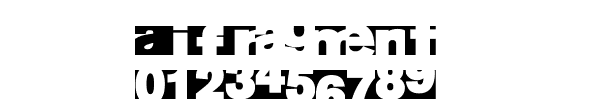 Fuente Aifragment.ttf