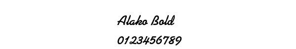 Fuente Alako Bold.ttf