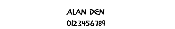 Fuente Alan den.ttf