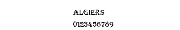 Fuente Algiers.ttf
