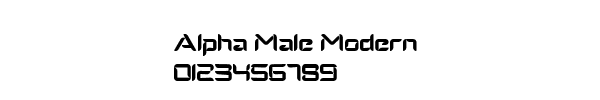 Fuente Alpha Male Modern.ttf