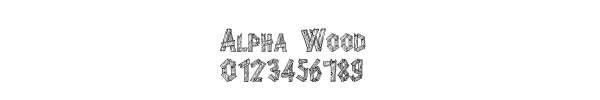 Fuente Alpha Wood.ttf