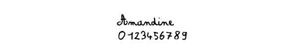 Fuente Amandine.ttf