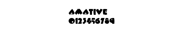 Fuente Amative.ttf
