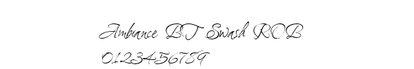 Fuente Ambiance BT Swash ROB.ttf