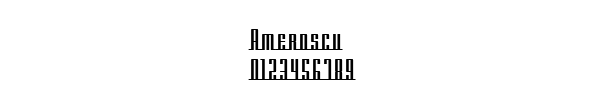 Fuente Amerdscu.ttf