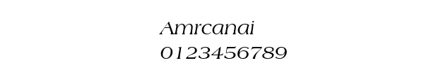 Fuente Amrcanai.ttf
